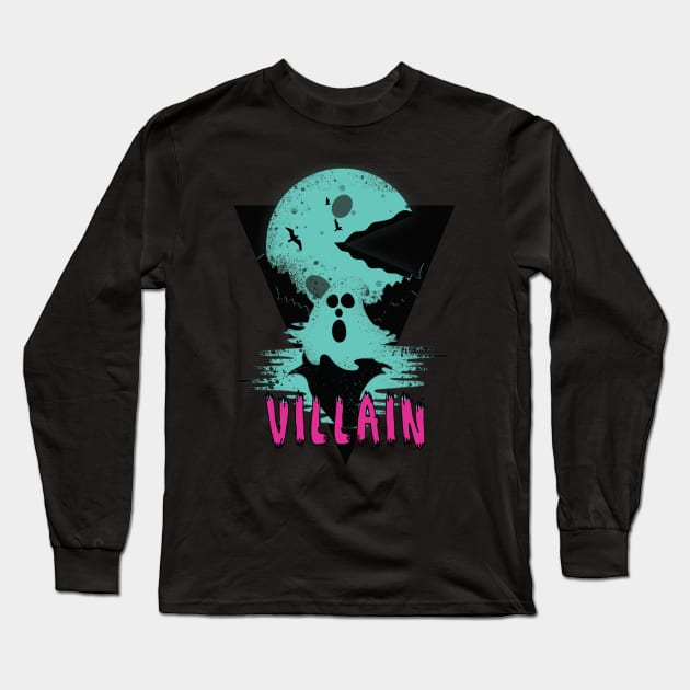 Villain Long Sleeve T-Shirt by slawisa